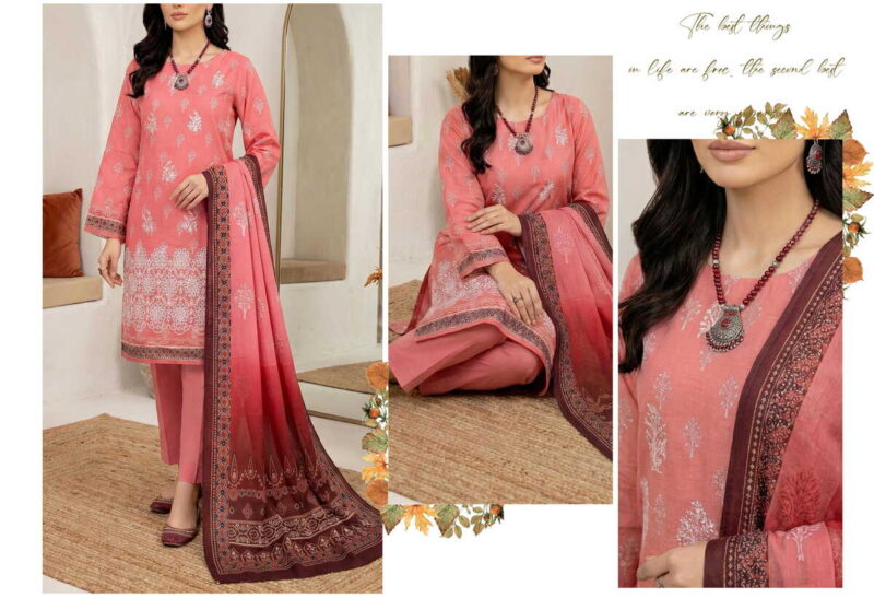 Gul e Daman 2 - Doria Lawn - Design 02