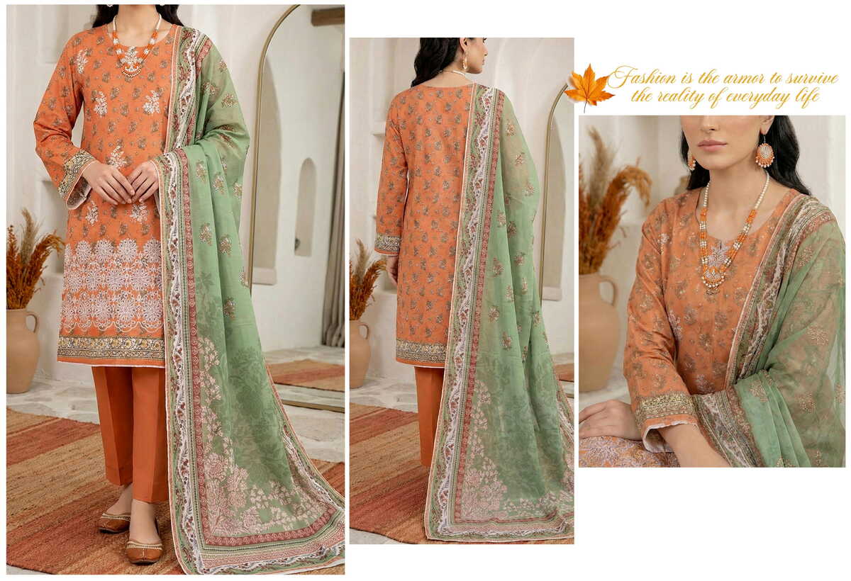 Gul e Daman 2 - Doria Lawn - Design 10